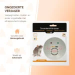 Dissuasore a ultrasuoni per infestanti da collegare alla rete elettrica, fino a 46 m² – Knock Pest Ultrasonic Pest Repeller Home - immagine 5