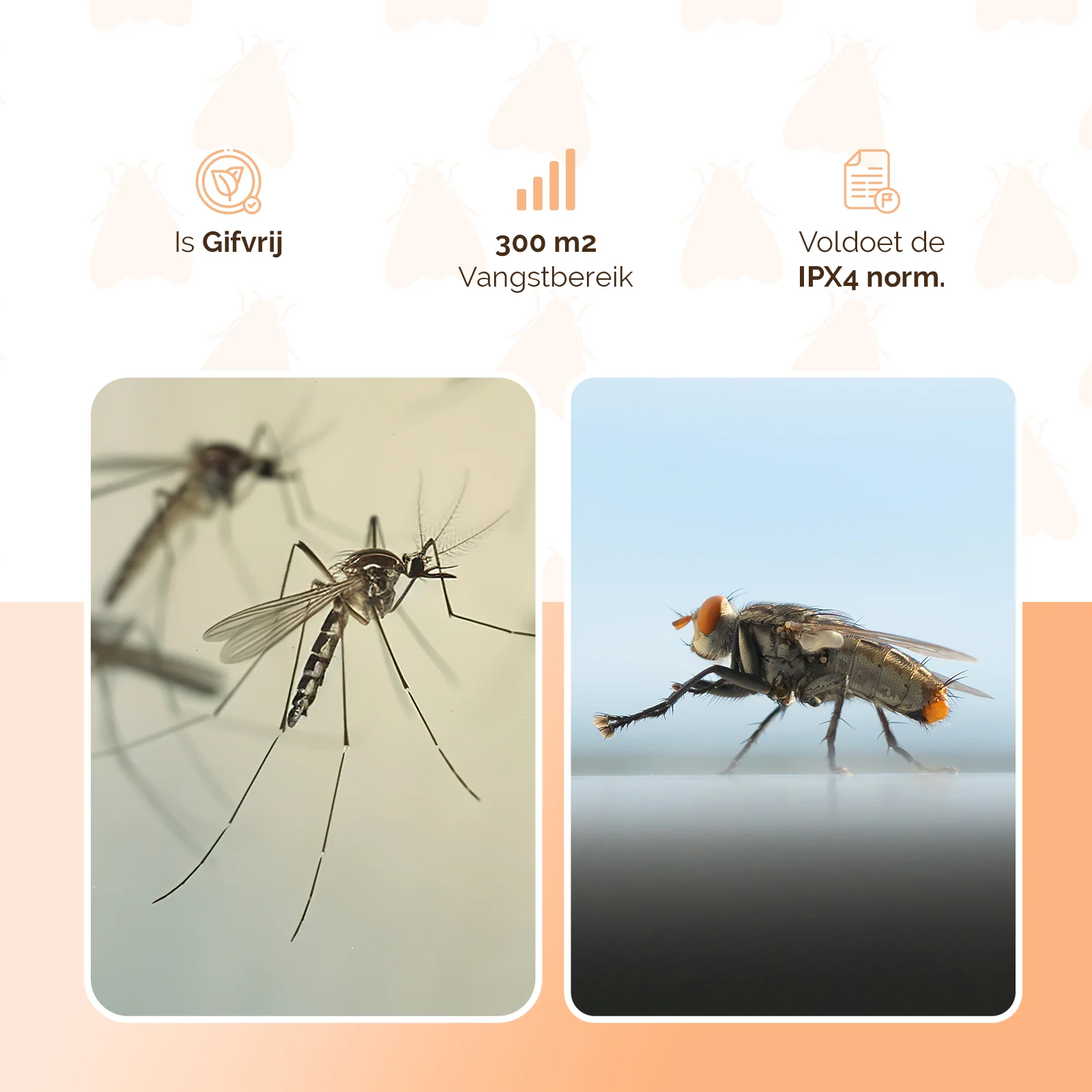 Lampada insetticida con UV-A e griglia elettrificata, 36 W – Knock Pest Insect Killer - immagine 3