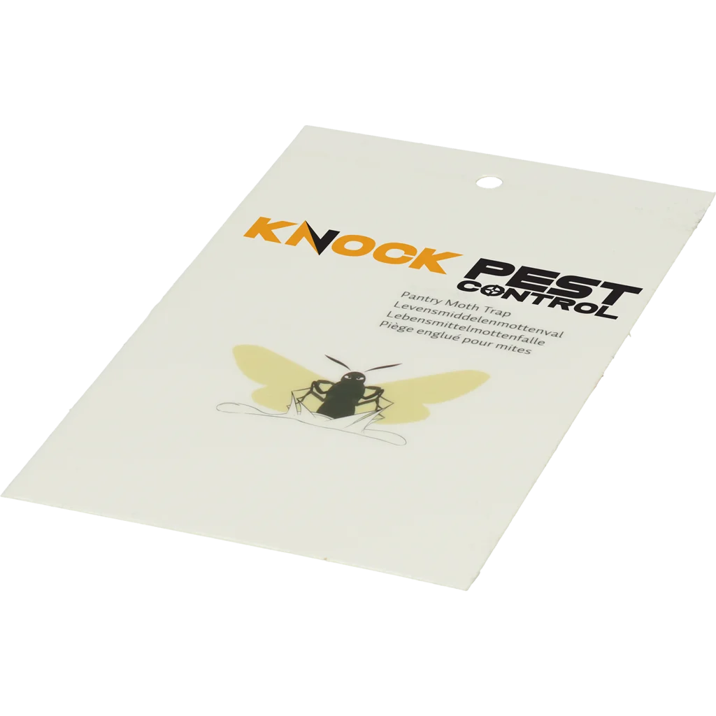 Trappola per tignole alimentari con feromone e striscia adesiva, 2 trappole adesive – Knock Pest Vlak - immagine 3
