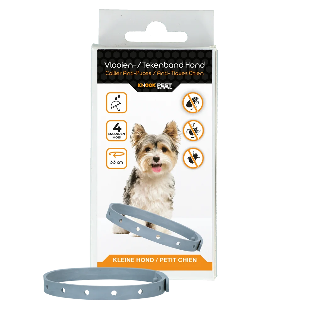 Collare per cani contro le pulci, 33 cm, olandese e francese – Knock Pest - immagine 1