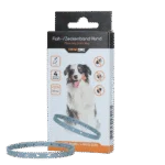 Collare antiparassitario per cani contro pulci e zecche, 59 cm, tedesco e inglese – Knock Pest