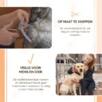 Collare antiparassitario per cani contro pulci e zecche, 59 cm, olandese e francese – Knock Pest - immagine 4