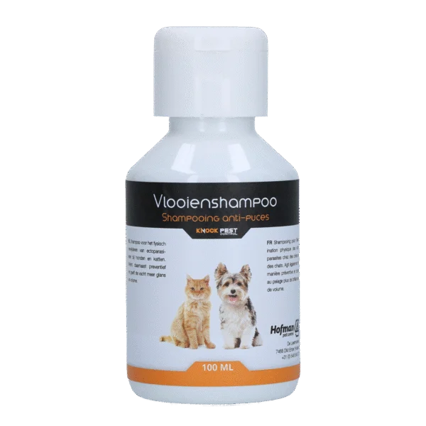 Shampoo antipulci per cani e gatti, 100 ml – Knock Pest