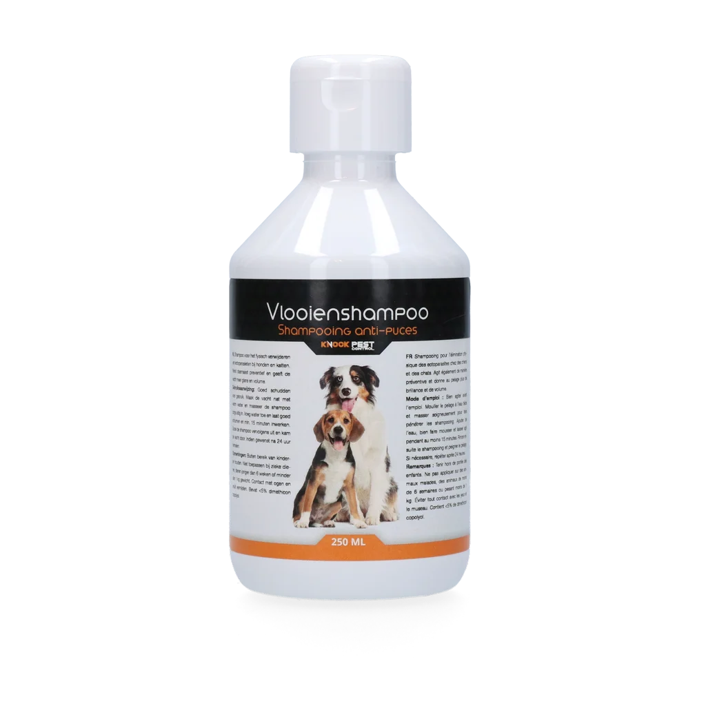 Shampoo antipulci per cani e gatti, 250 ml – Knock Pest - immagine 1