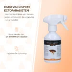 Spray ambientale contro pulci, pidocchi e zecche, 250 ml – Knock Pest Omgevingsspray - immagine 2