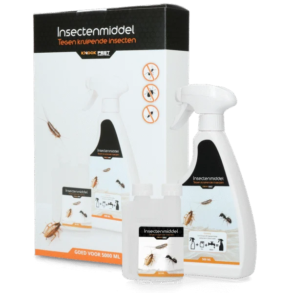 Insetticida contro gli insetti striscianti per interni, per 5 l con flacone spray – Knock Pest
