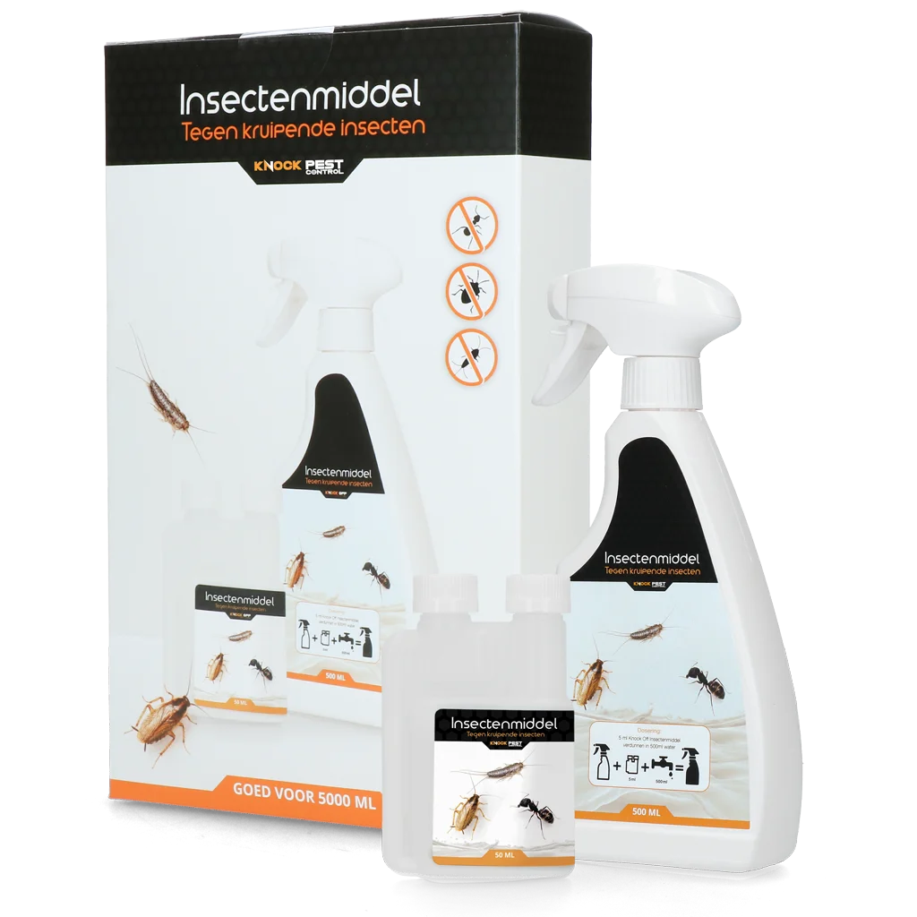 Insetticida contro gli insetti striscianti per interni, per 5 l con flacone spray – Knock Pest - immagine 1