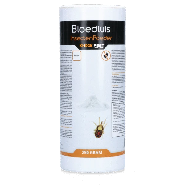 Polvere insetticida contro l'acaro rosso nei pollai, 250 g – Knock Pest