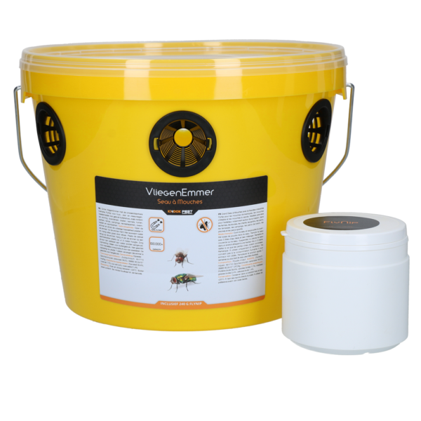Secchio antimosche con 240 g di esca – Knock Pest FlyNip VliegenEmmer