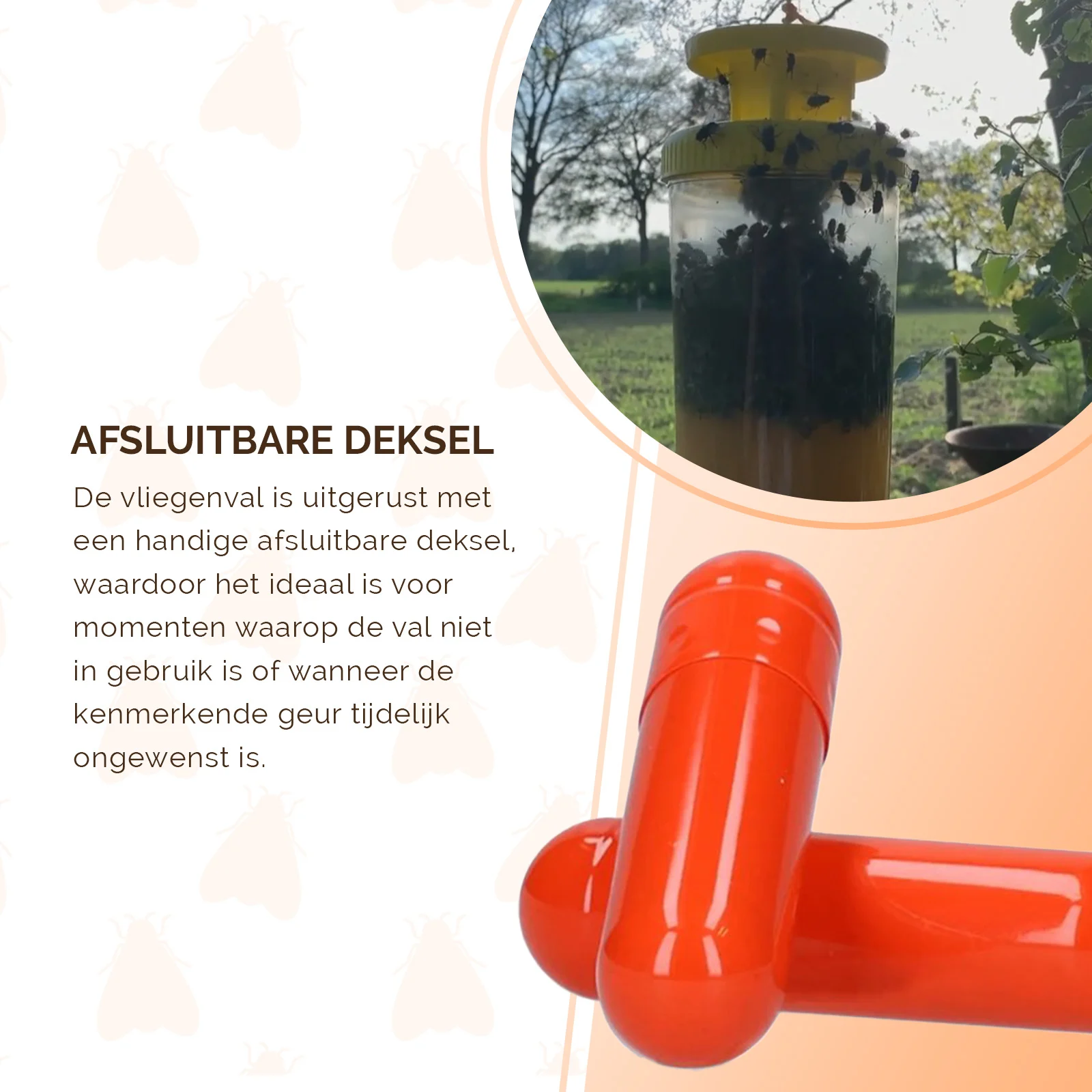 Trappola per mosche da esterno con attrattivo, 2 l – Knock Pest FlyNip - immagine 5