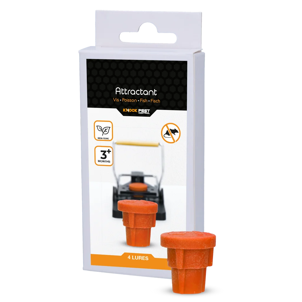 Attrattivo per topi e ratti all’aroma di pesce, 4 pezzi – Knock Pest Attractant - immagine 1