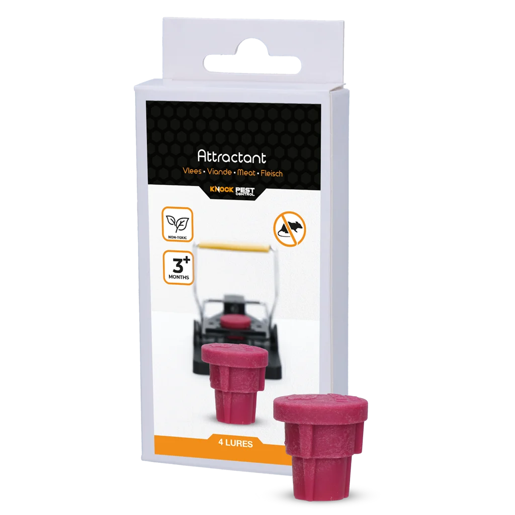Attrattivo per topi e ratti all’aroma di carne, 4 pezzi – Knock Pest Attractant - immagine 1