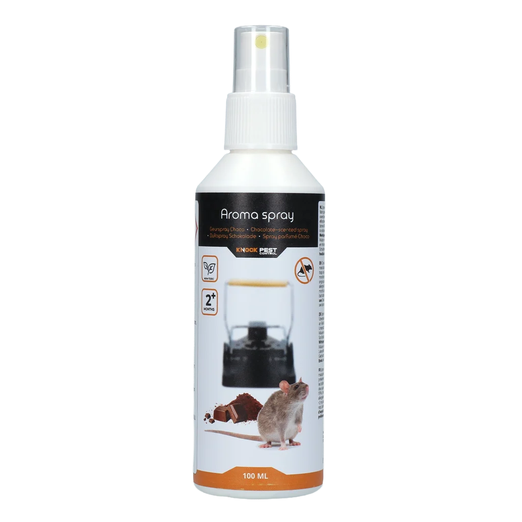 Spray profumato al cioccolato per trappole, 100 ml – Knock Pest Geurspray - immagine 1