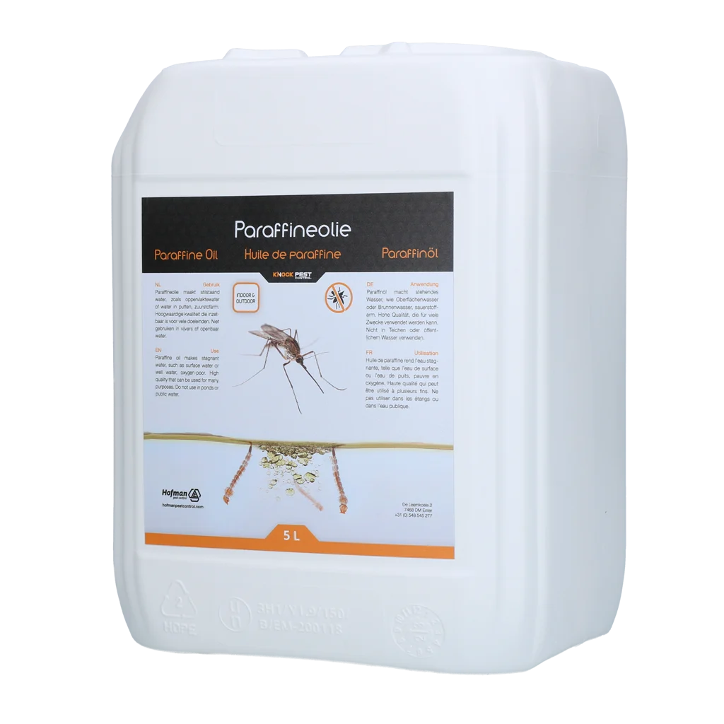 Olio di paraffina per acqua in pozzi, 5 l – Knock Pest Paraffine Oil - immagine 1