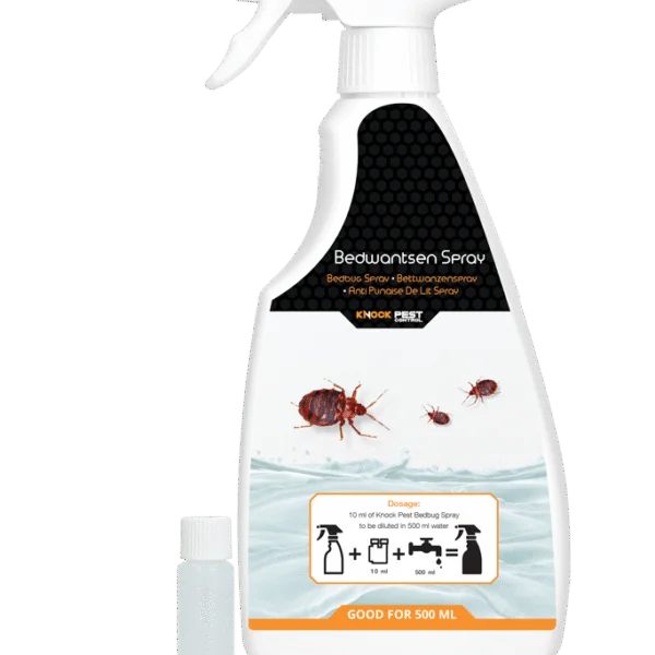 Spray concentrato contro le cimici dei letti 10 ml con flacone spray – Knock Pest