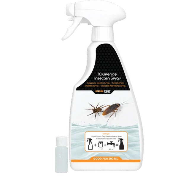 Concentrato spray contro gli insetti striscianti, 10 ml per 500 ml – Knock Pest