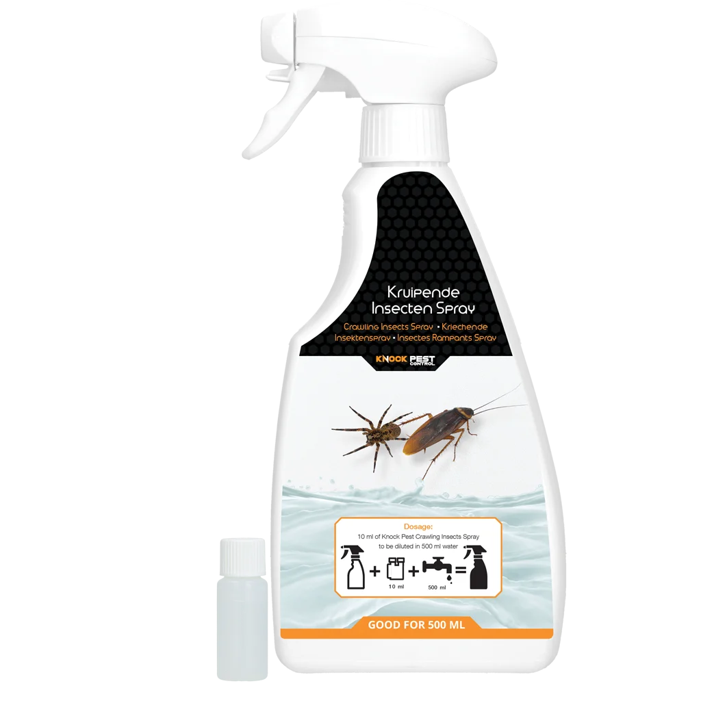 KNOC5016.png Concentrato spray contro gli insetti striscianti, 10 ml per 500 ml – Knock Pest - immagine 1