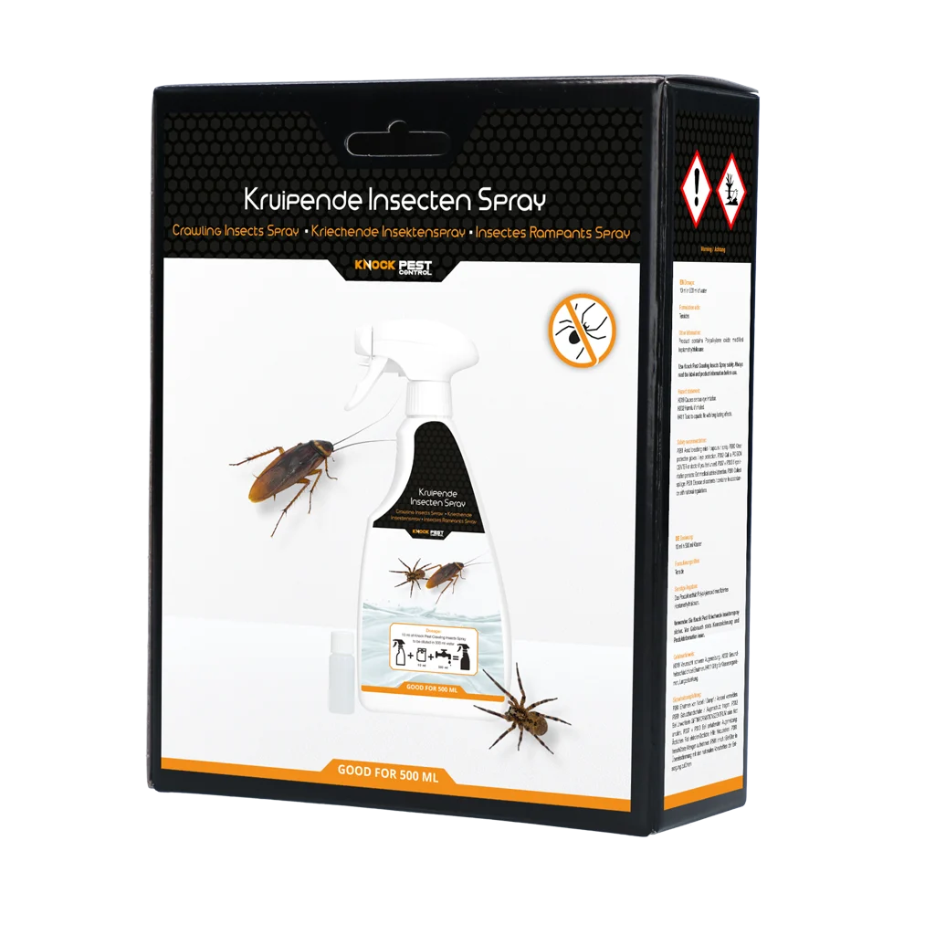 Concentrato spray contro gli insetti striscianti, 10 ml per 500 ml – Knock Pest - immagine 2