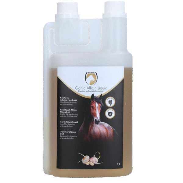 Aglio liquido per cavalli, 1 l – Excellent Horse Garlic Allicin Liquid