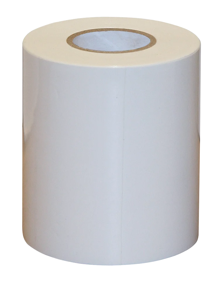 Nastro per riparare piccoli strappi nel telo da silo, bianco, 10 cm x 25 m - immagine 1