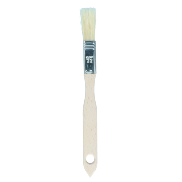 Pennello per smalto glitterato per zoccoli Hi Gloss, 1,2 x 18,5 cm