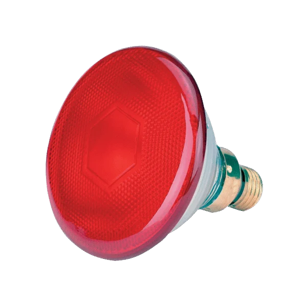Lampadina a risparmio energetico 100 W rossa