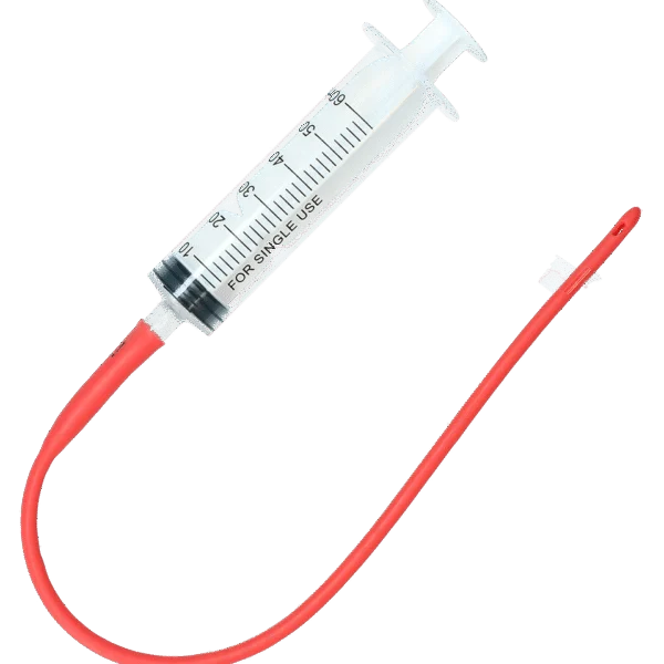 Sonda per agnelli di 48 cm con siringa da 60 ml