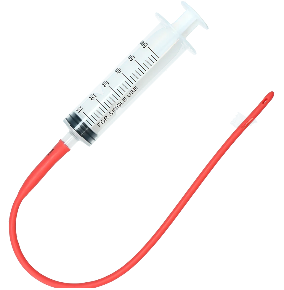 Sonda per agnelli di 48 cm con siringa da 60 ml - immagine 1