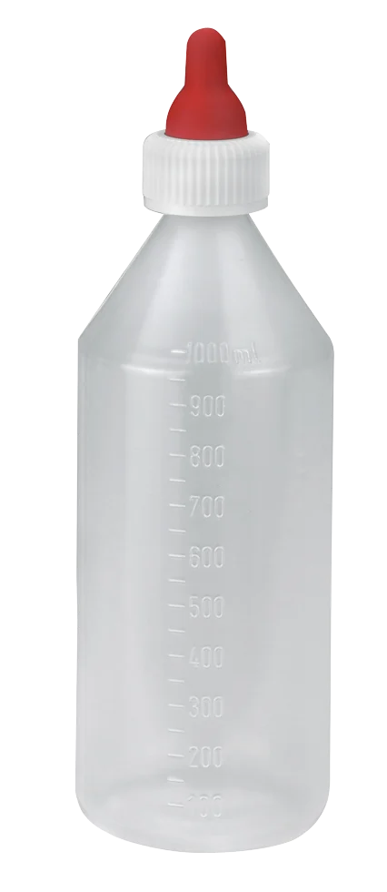 Biberon con succhiotto per agnelli e puledri, 1000 ml - immagine 2