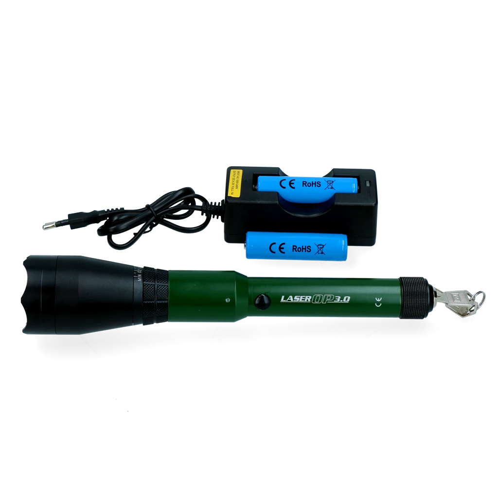 Torcia laser per allontanare gli uccelli con fascio luminoso regolabile – Ketrop LaserOp 3.0 - immagine 5