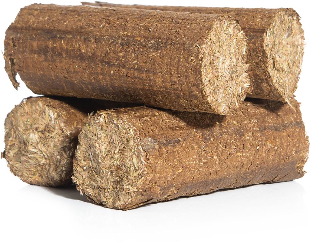 Snack da rosicchiare per cavalli con fieno e verdure, 4 pezzi – LAX Tierfutter Weide Knabbelblok Hooi/Groente - immagine 1