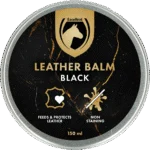 Balsamo per Pelle con Cera d’Api e Lanolina, Nero, 150 ml – Excellent Leder & Zadel Balm Zwart
