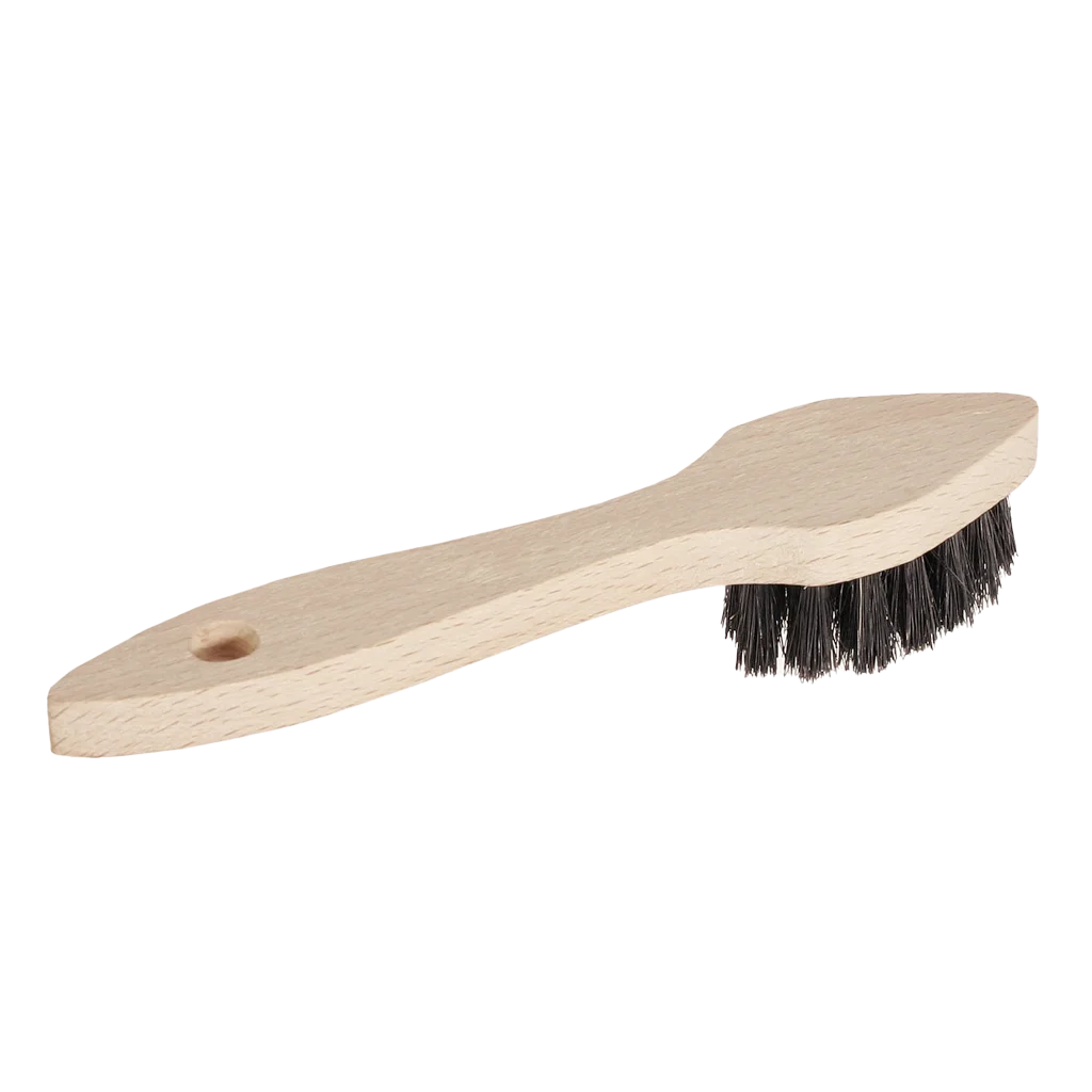 Spazzola per pulire la pelle con setole morbide e foro per appenderla, 17 cm – Bürsten Walter - immagine 1