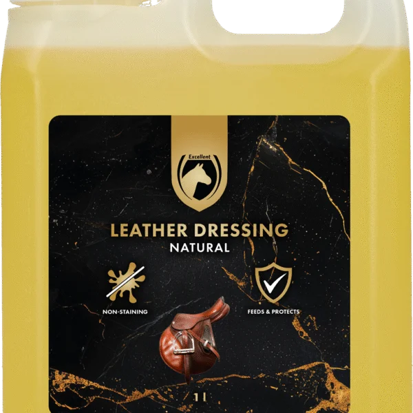 Olio per selle con lanolina, 1 l – Excellent Leather Dressing Naturel