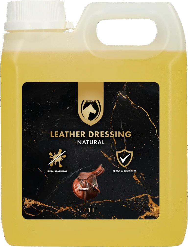 Olio per selle con lanolina, 1 l – Excellent Leather Dressing Naturel