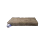 Cuccia ortopedica per cani in memory foam, tortora XL, 125 x 90 x 10 cm – Let's Sleep Mellow Mattress