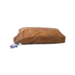 Cuscino per cani con fiocchi di schiuma XL cognac, 125 x 90 x 10 cm – Let's Sleep Plush Pillow