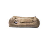 Cuccia per cani con cuscino estraibile L tortora – Let's Sleep Sweet Dreams