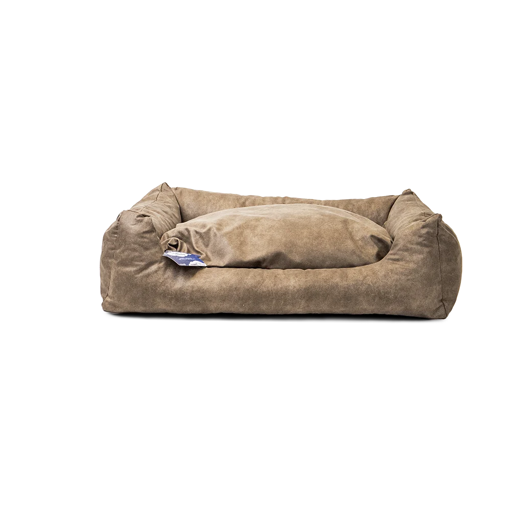 Cuccia per cani con cuscino estraibile L tortora – Let's Sleep Sweet Dreams - immagine 1