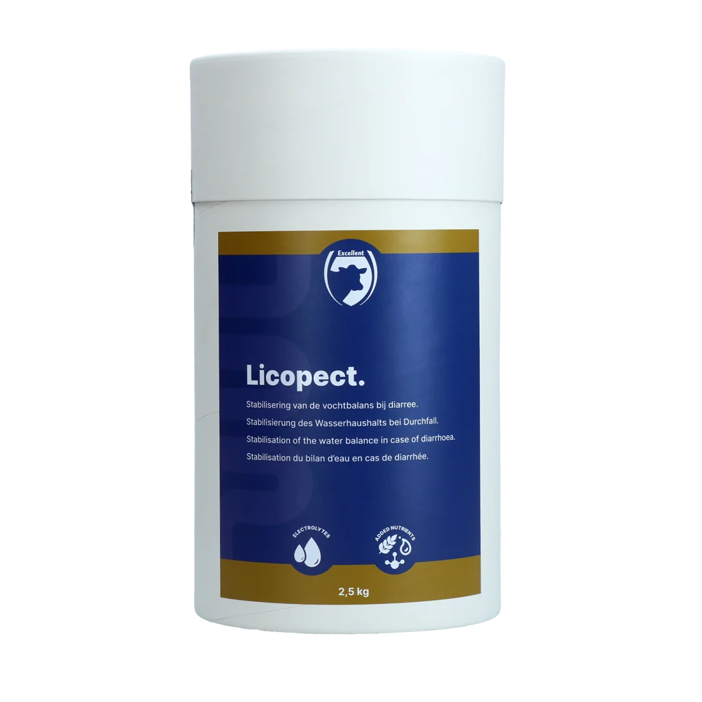Mangime dietetico per vitelli con elettroliti e pectine 2,5 kg – Excellent Licopect - immagine 1