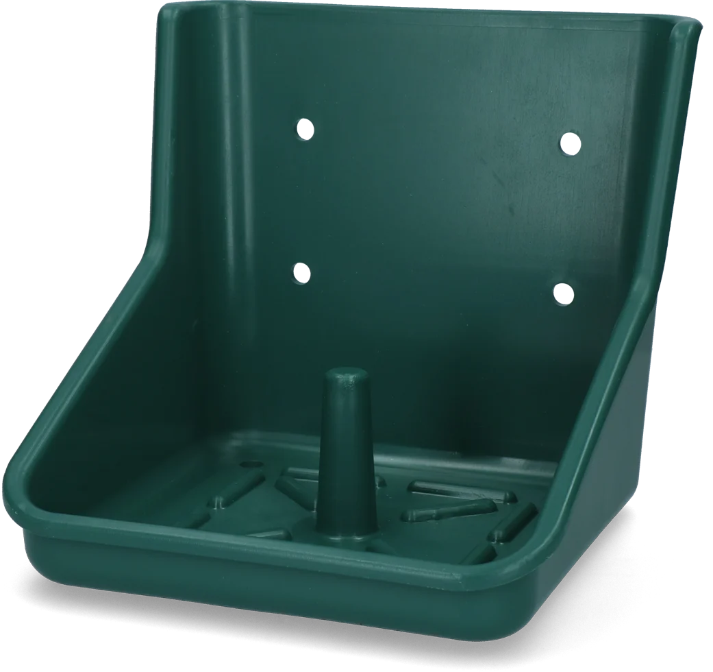 Supporto Robu in plastica per blocchi da leccare da 10 kg, verde - immagine 4