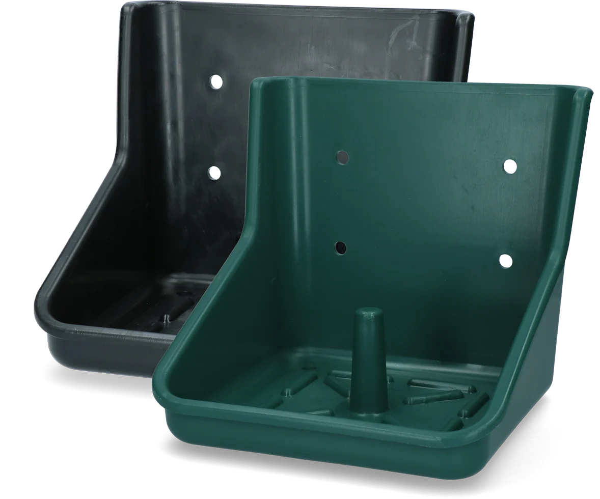 Supporto Robu in plastica per pietre da leccare da 10 kg, nero - immagine 1