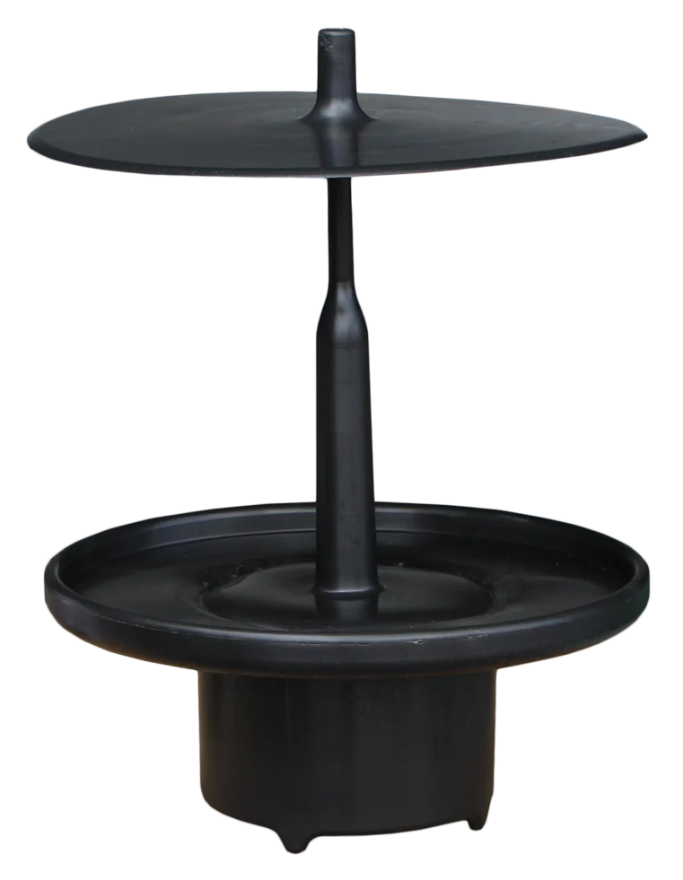 Supporto in plastica per pietra da leccare da 10 kg, da fissare a un palo – Vplast - immagine 1