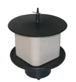 Supporto in plastica per pietra da leccare da 10 kg, da fissare a un palo – Vplast - immagine 5