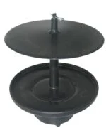 Supporto in plastica per pietra da leccare da 10 kg, da fissare a un palo – Vplast - immagine 3