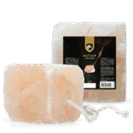 Blocco di sale rosa dell’Himalaya per cavalli con corda, da 3 a 4 kg – Excellent Horse Salt Lick Himalaya