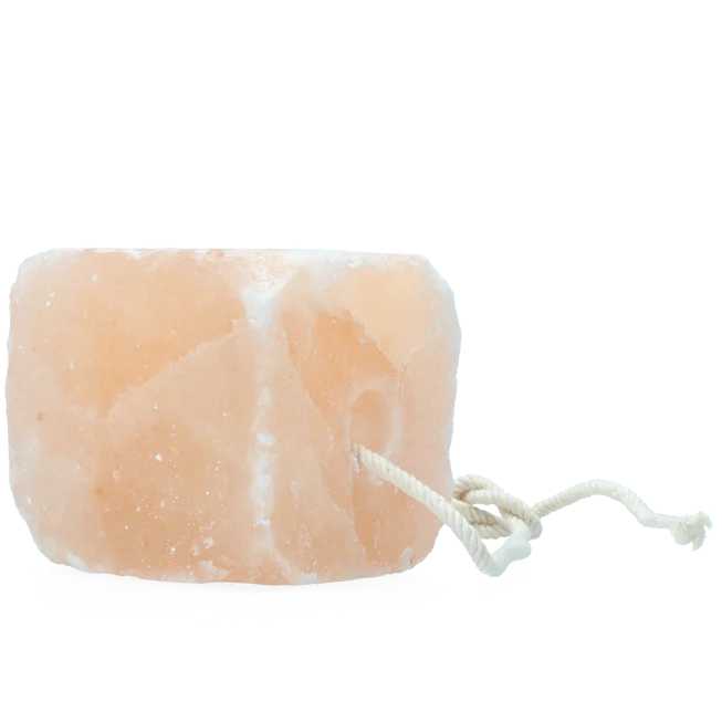 Blocco di sale rosa dell’Himalaya per cavalli con corda, da 3 a 4 kg – Excellent Horse Salt Lick Himalaya - immagine 2