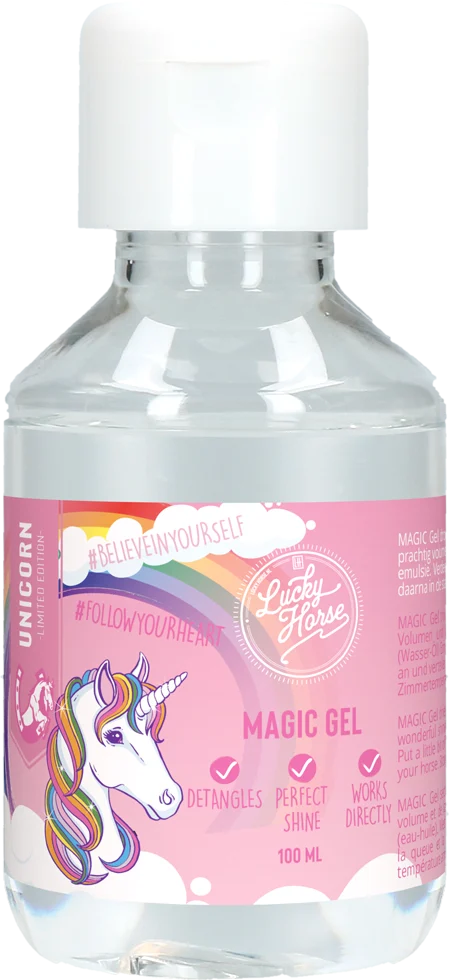 Gel districante per criniera e coda dei cavalli, 100 ml – Lucky Horse Unicorn Magic Gel - immagine 1