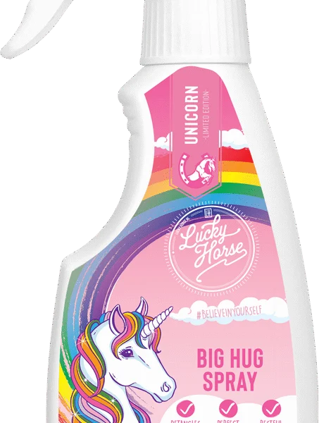 Spray districante per criniera e coda di cavalli, 250 ml – Lucky Horse Unicorn Knuffel Spray