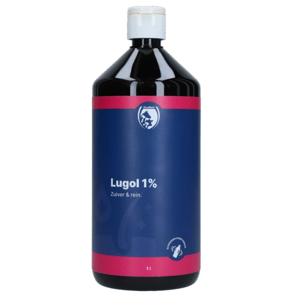 Soluzione di iodio per la pulizia e il risciacquo, Lugol 1%